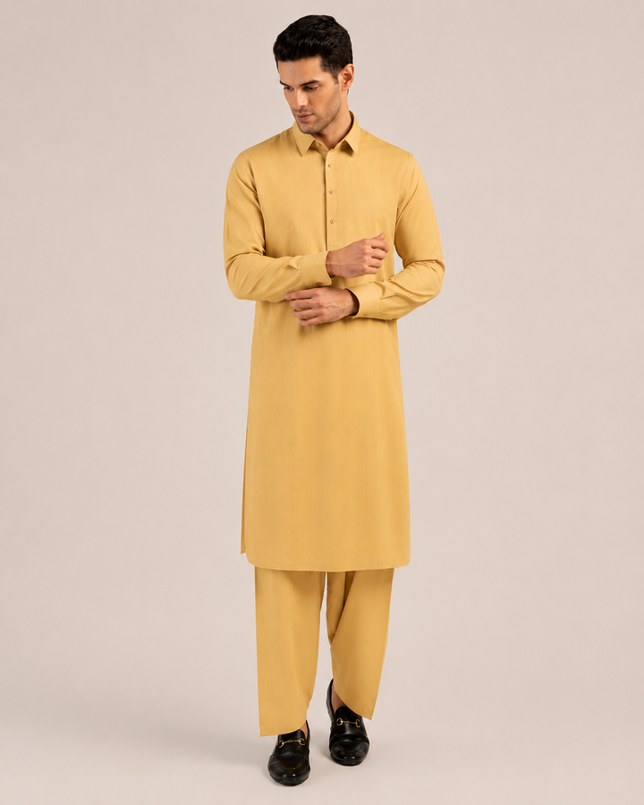 Signature Wash & Wear – Mustard Yellow