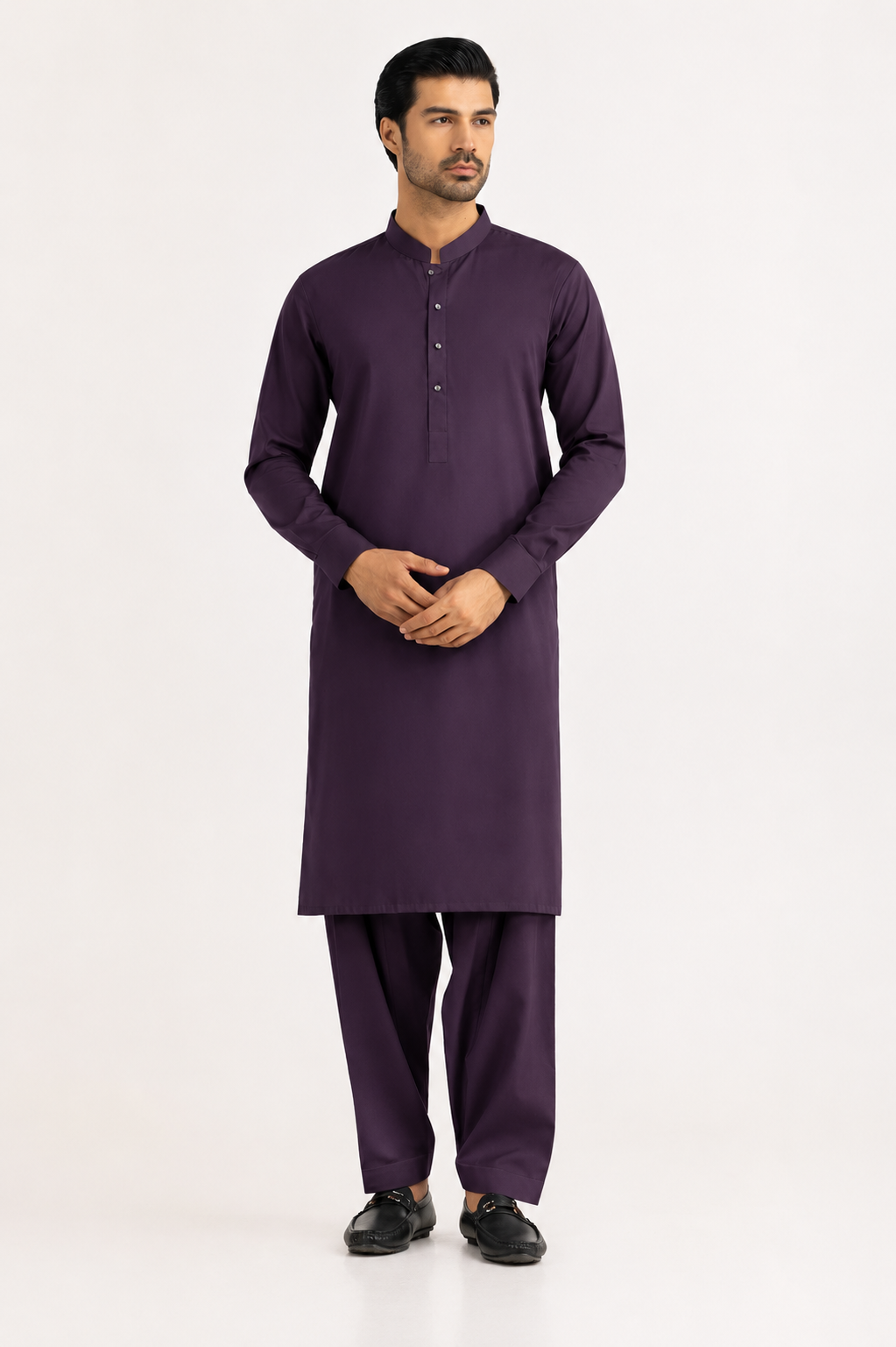 Signature Paper Cotton – Aubergine Purple