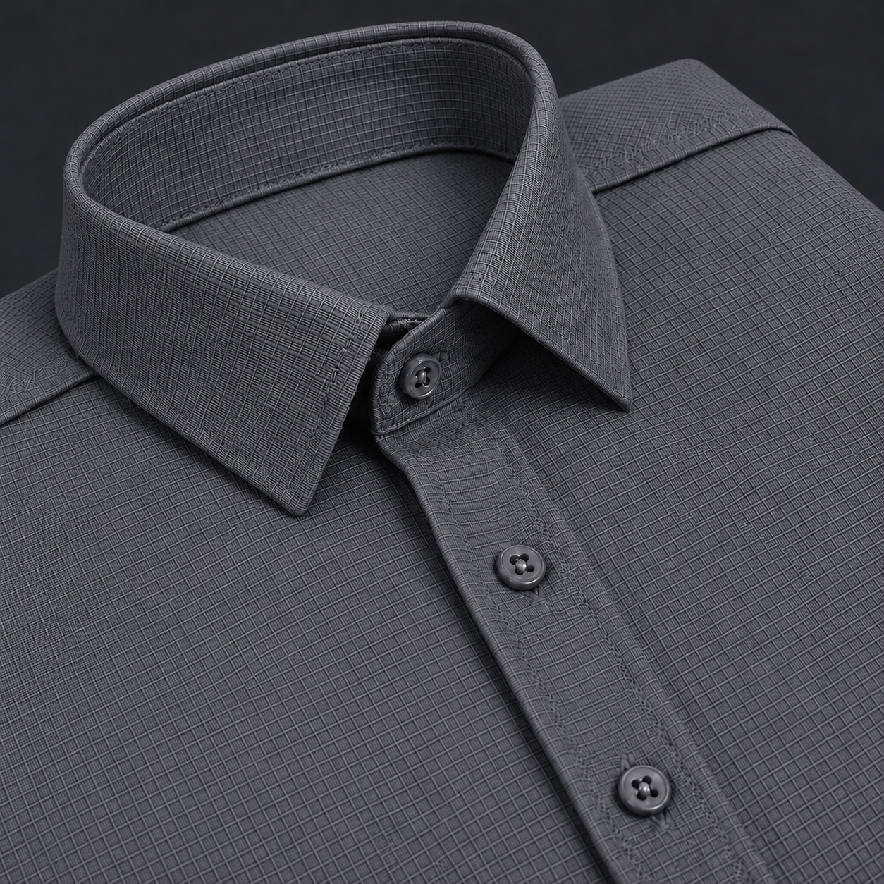 Signature Wash & Wear – Steel Grey-Blue
