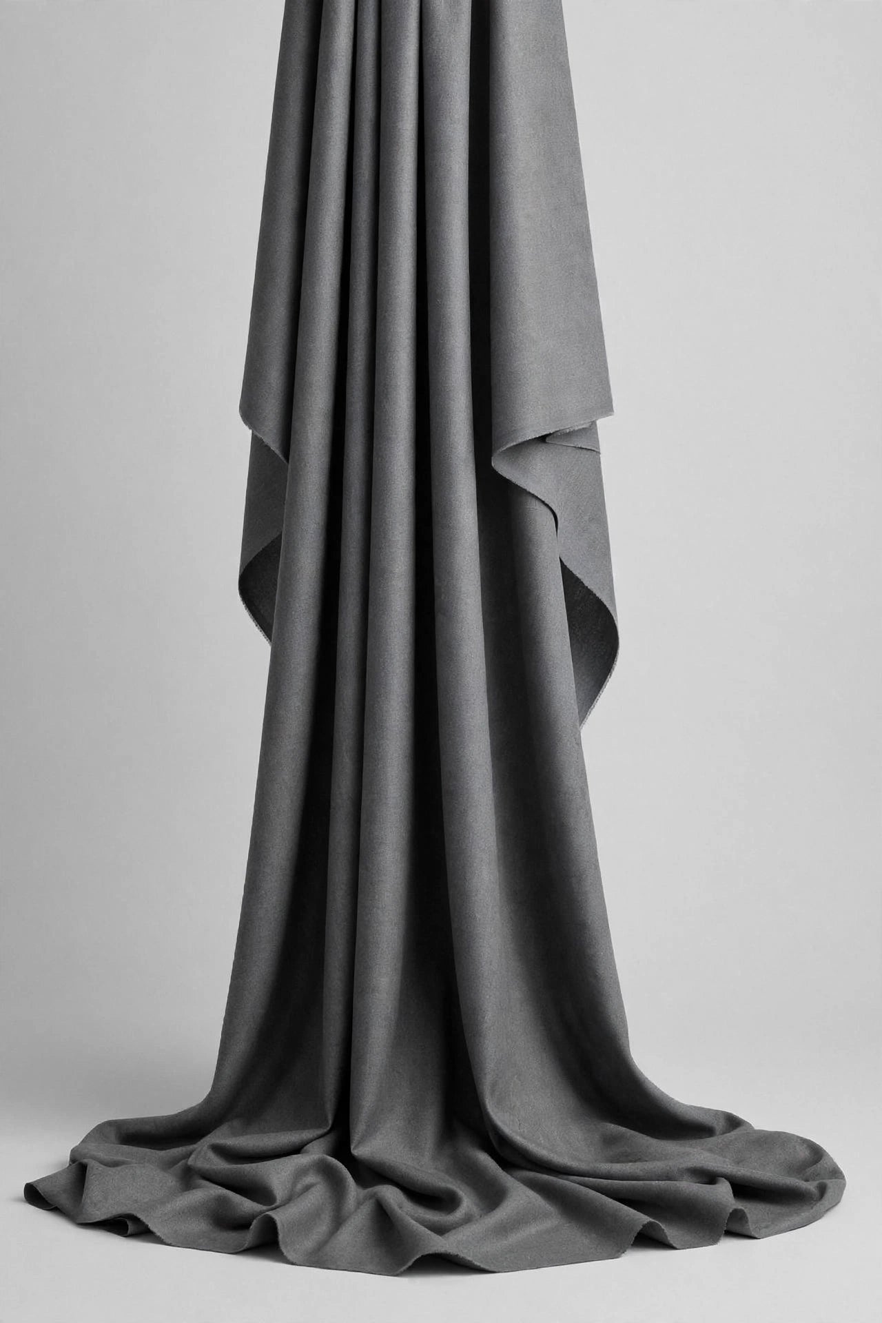 Premium Wool Touch Suiting – Charcoal Grey