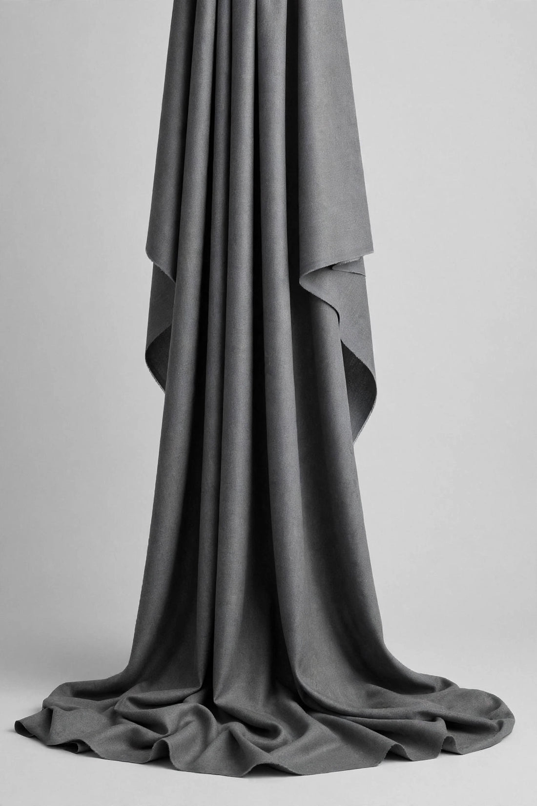 Premium Wool Touch Suiting – Charcoal Grey